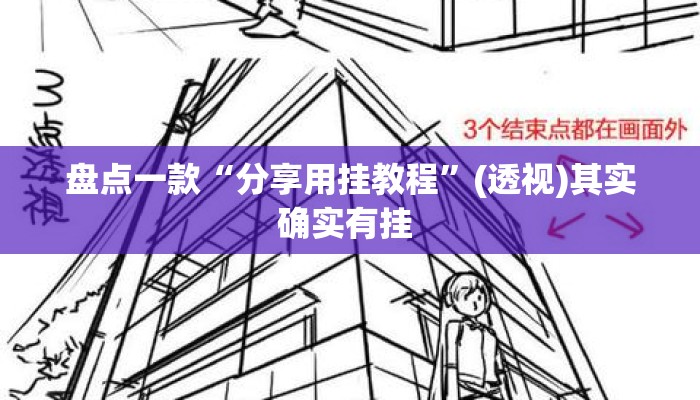 盘点一款“分享用挂教程”(透视)其实确实有挂 