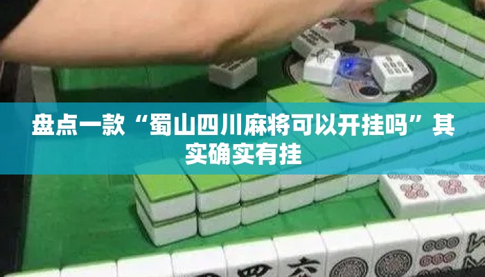 盘点一款“蜀山四川麻将可以开挂吗”其实确实有挂