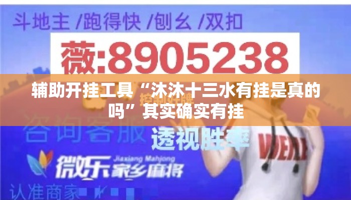 辅助开挂工具“沐沐十三水有挂是真的吗”其实确实有挂