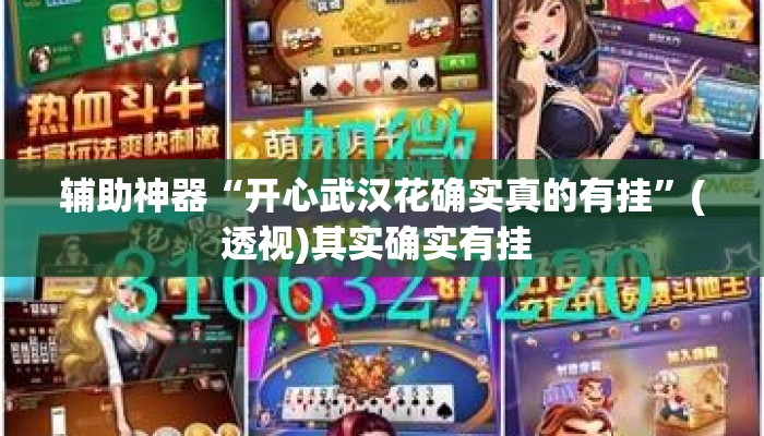 辅助神器“开心武汉花确实真的有挂”(透视)其实确实有挂 