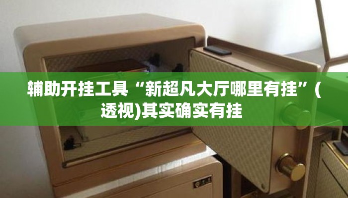 辅助开挂工具“新超凡大厅哪里有挂”(透视)其实确实有挂 