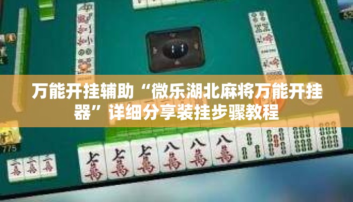 万能开挂辅助“微乐湖北麻将万能开挂器”详细分享装挂步骤教程