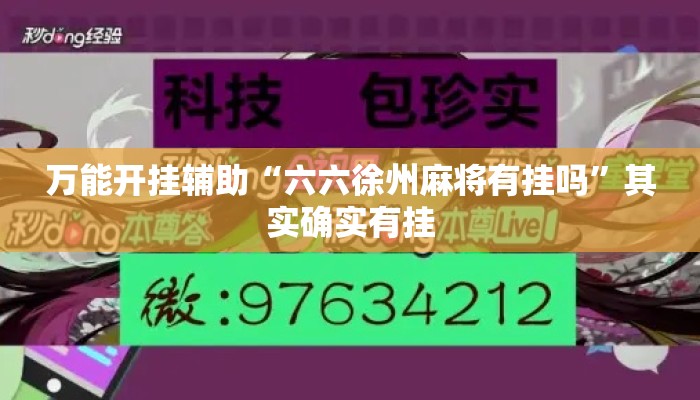 万能开挂辅助“六六徐州麻将有挂吗”其实确实有挂