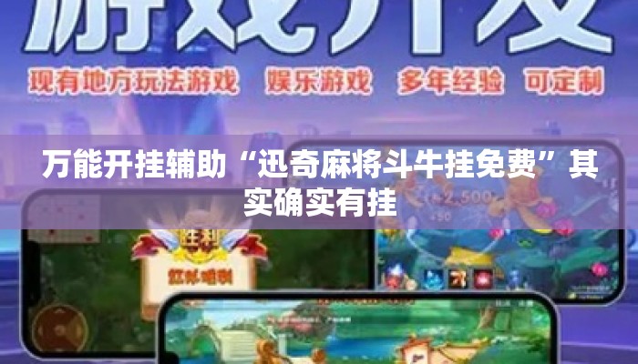 万能开挂辅助“迅奇麻将斗牛挂免费	”其实确实有挂