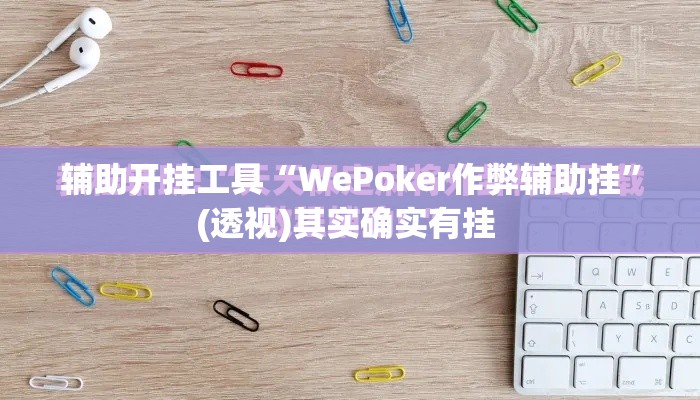 辅助开挂工具“WePoker作弊辅助挂”(透视)其实确实有挂 