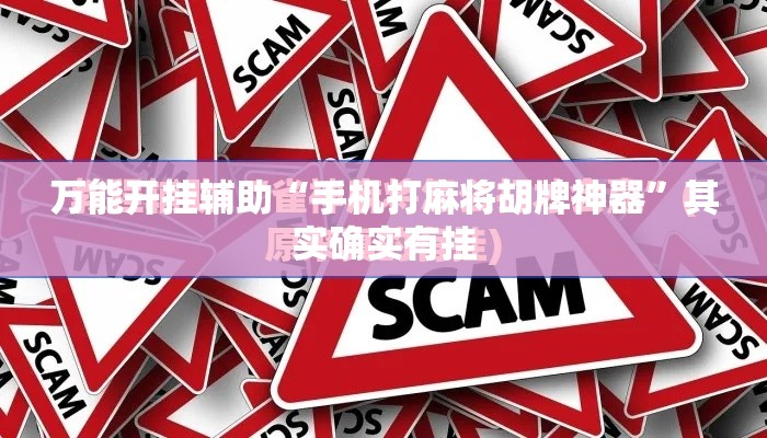 万能开挂辅助“手机打麻将胡牌神器”其实确实有挂