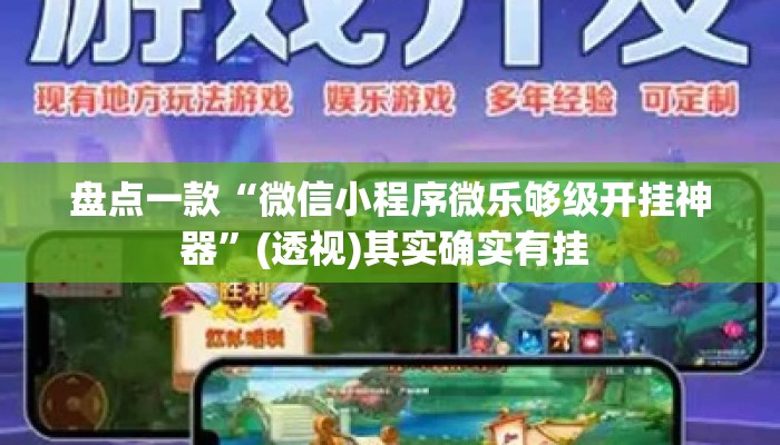 盘点一款“微信小程序微乐够级开挂神器”(透视)其实确实有挂 