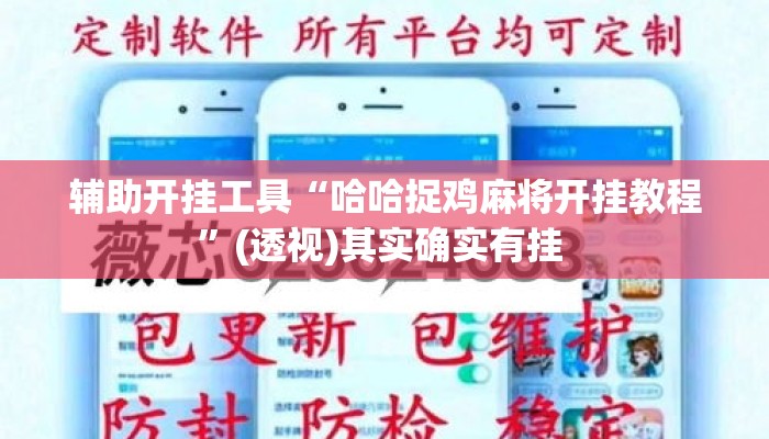 辅助开挂工具“哈哈捉鸡麻将开挂教程	”(透视)其实确实有挂 