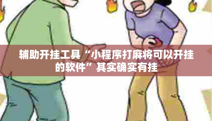 辅助开挂工具“小程序打麻将可以开挂的软件”其实确实有挂