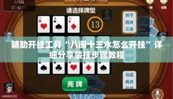 辅助开挂工具“八闽十三水怎么开挂	”详细分享装挂步骤教程