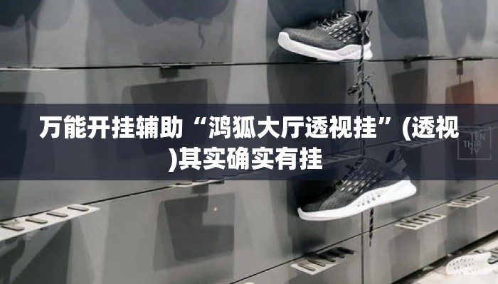 万能开挂辅助“鸿狐大厅透视挂”(透视)其实确实有挂 
