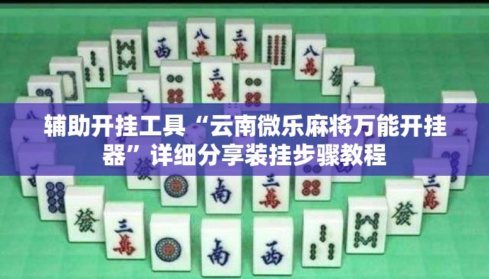 辅助开挂工具“云南微乐麻将万能开挂器”详细分享装挂步骤教程