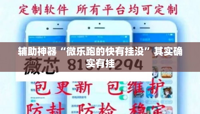 辅助神器“微乐跑的快有挂没	”其实确实有挂