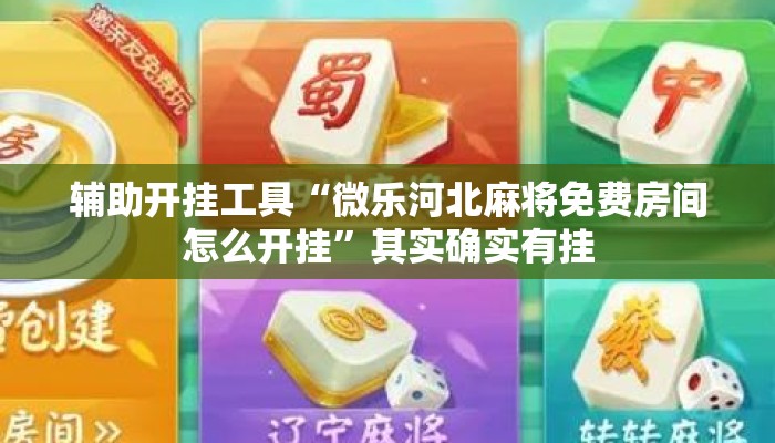 辅助开挂工具“微乐河北麻将免费房间怎么开挂	”其实确实有挂