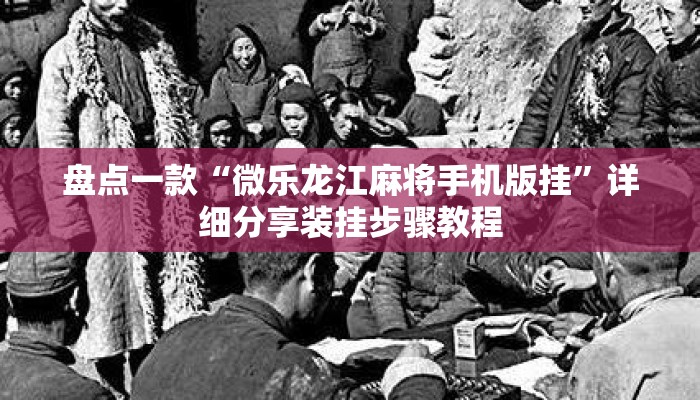 盘点一款“微乐龙江麻将手机版挂”详细分享装挂步骤教程