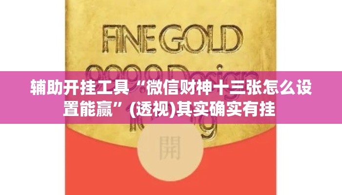 辅助开挂工具“微信财神十三张怎么设置能赢	”(透视)其实确实有挂 