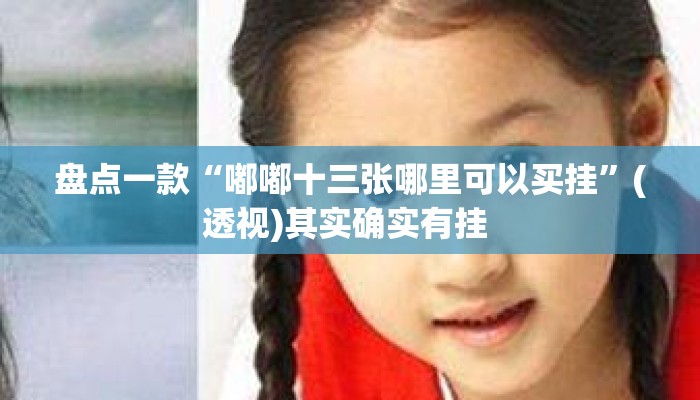 盘点一款“嘟嘟十三张哪里可以买挂	”(透视)其实确实有挂 
