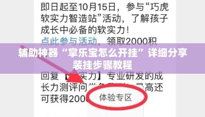 辅助神器“掌乐宝怎么开挂”详细分享装挂步骤教程
