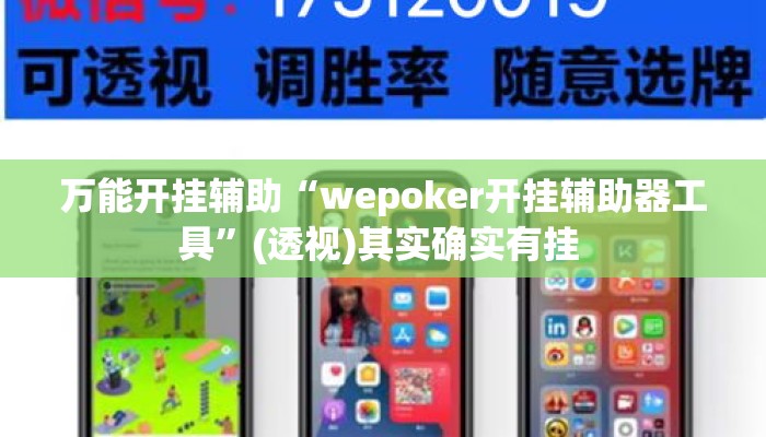 万能开挂辅助“wepoker开挂辅助器工具”(透视)其实确实有挂 