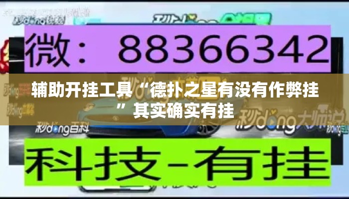 辅助开挂工具“德扑之星有没有作弊挂”其实确实有挂
