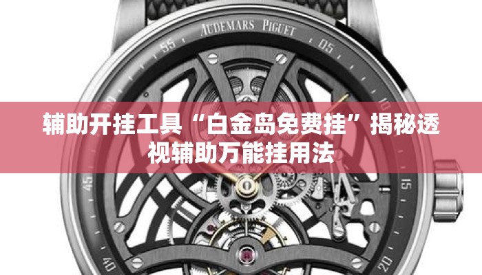 辅助开挂工具“白金岛免费挂”揭秘透视辅助万能挂用法