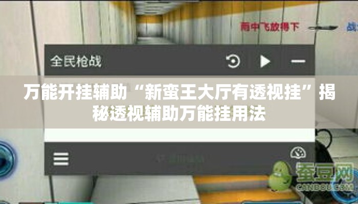 万能开挂辅助“新蛮王大厅有透视挂”揭秘透视辅助万能挂用法