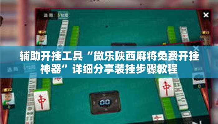 辅助开挂工具“微乐陕西麻将免费开挂神器	”详细分享装挂步骤教程