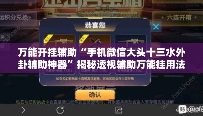万能开挂辅助“手机微信大头十三水外卦辅助神器”揭秘透视辅助万能挂用法