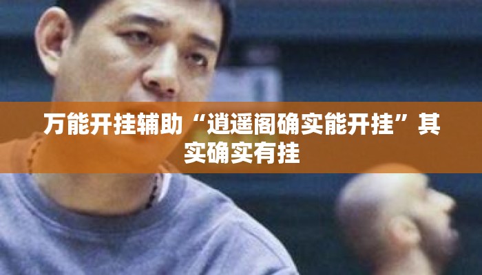 万能开挂辅助“逍遥阁确实能开挂	”其实确实有挂