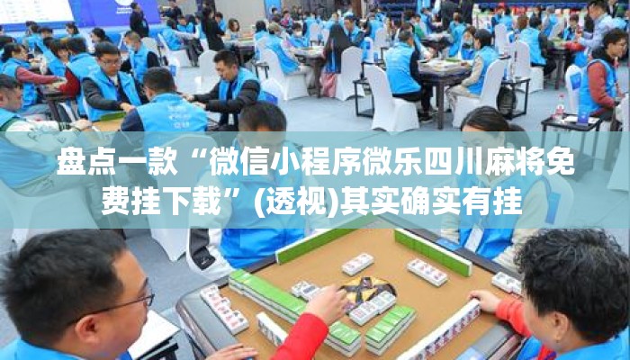 盘点一款“微信小程序微乐四川麻将免费挂下载	”(透视)其实确实有挂 