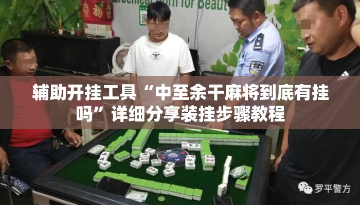 辅助开挂工具“中至余干麻将到底有挂吗”详细分享装挂步骤教程