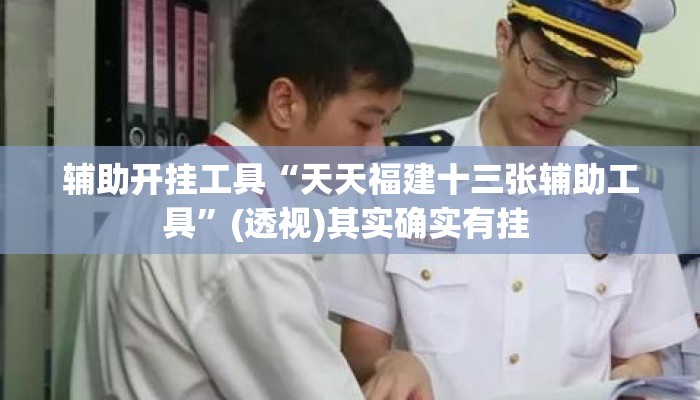 辅助开挂工具“天天福建十三张辅助工具”(透视)其实确实有挂 