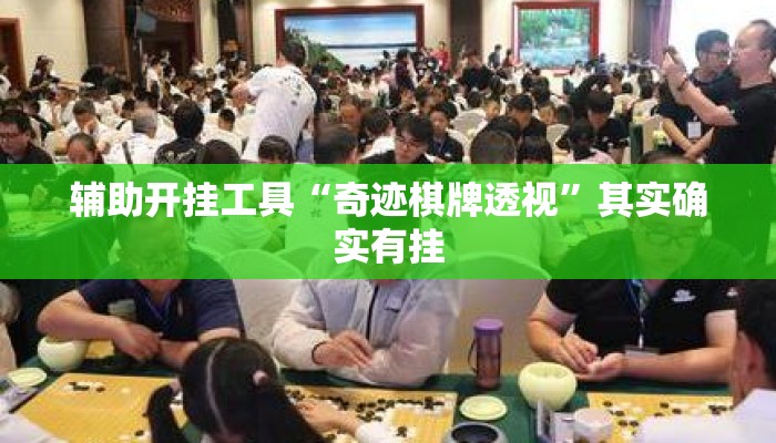 辅助开挂工具“奇迹棋牌透视”其实确实有挂