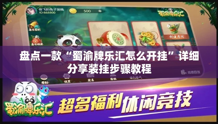 盘点一款“蜀渝牌乐汇怎么开挂”详细分享装挂步骤教程