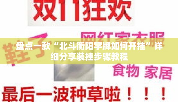 盘点一款“北斗衡阳字牌如何开挂”详细分享装挂步骤教程