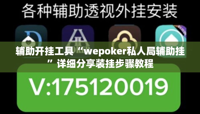 辅助开挂工具“wepoker私人局辅助挂	”详细分享装挂步骤教程