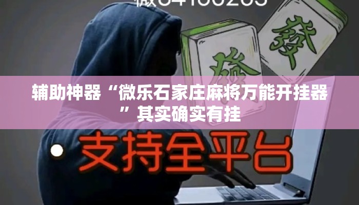辅助神器“微乐石家庄麻将万能开挂器”其实确实有挂