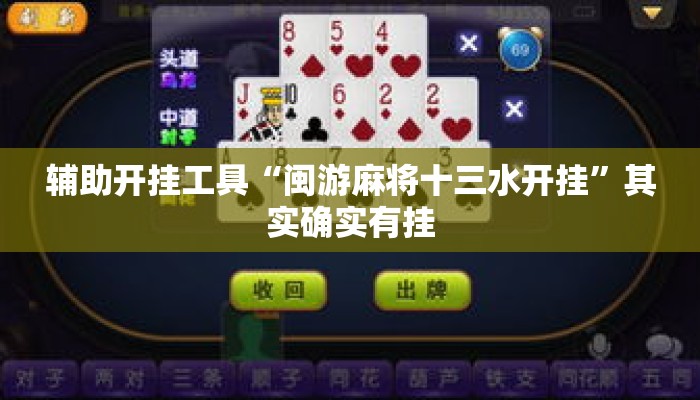 辅助开挂工具“闽游麻将十三水开挂”其实确实有挂