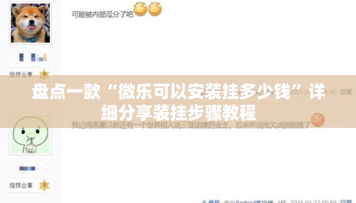 盘点一款“微乐可以安装挂多少钱	”详细分享装挂步骤教程