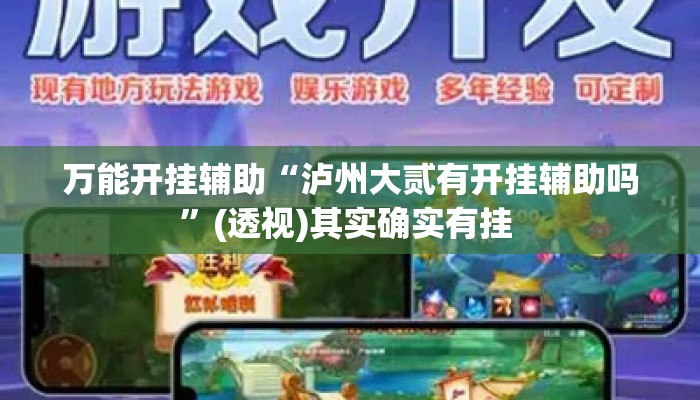 万能开挂辅助“泸州大贰有开挂辅助吗	”(透视)其实确实有挂 