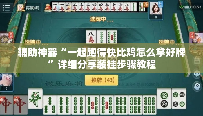 辅助神器“一起跑得快比鸡怎么拿好牌	”详细分享装挂步骤教程