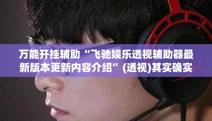万能开挂辅助“飞驰娱乐透视辅助器最新版本更新内容介绍	”(透视)其实确实有挂 