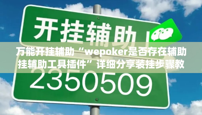 万能开挂辅助“wepoker是否存在辅助挂辅助工具插件”详细分享装挂步骤教程