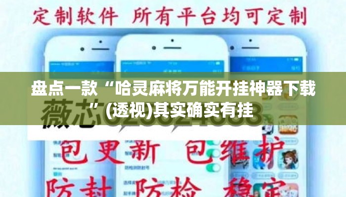 盘点一款“哈灵麻将万能开挂神器下载”(透视)其实确实有挂 