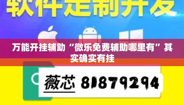 万能开挂辅助“微乐免费辅助哪里有	”其实确实有挂
