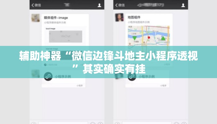 辅助神器“微信边锋斗地主小程序透视”其实确实有挂