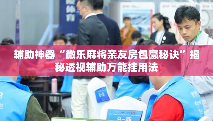 辅助神器“微乐麻将亲友房包赢秘诀”揭秘透视辅助万能挂用法