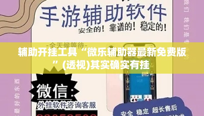 辅助开挂工具“微乐辅助器最新免费版	”(透视)其实确实有挂 