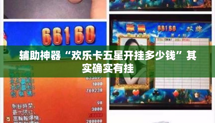 辅助神器“欢乐卡五星开挂多少钱	”其实确实有挂