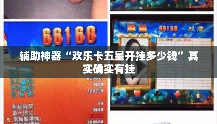 辅助神器“欢乐卡五星开挂多少钱	”其实确实有挂